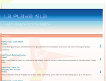 Tablet Screenshot of laplayaisla.com